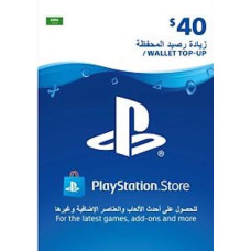 PSN CARD 40 USD Saudi Arabia ($40 USD KSA PSN)