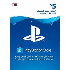 PlayStation Network Card – PSN Card – $5 USD (Qatar)