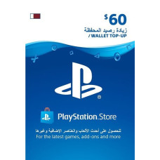 PlayStation Network Card – PSN Card – $60USD (Qatar)