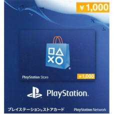 PlayStation PSN Card 1000 YEN (Japan)