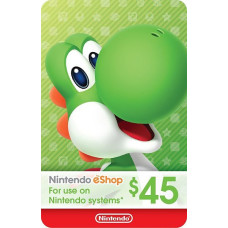 Nintendo eShop Gift Card $45 (US)