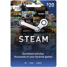 Steam Gift Card $20 USD