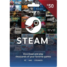 Steam Gift Card $50 USD