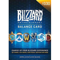 Blizzard Entertainment Battle.Net Gift Card $100 USD