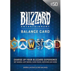 Blizzard Entertainment Battle.Net Gift Card $50 USD