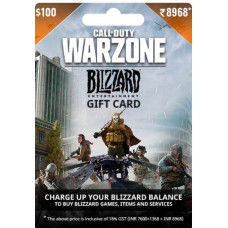 USD $100 Call of Duty Warzone Gift Card