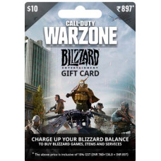 USD $10 Call of Duty Warzone Gift Card