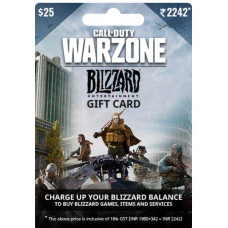USD $25 Call of Duty Warzone Gift Card
