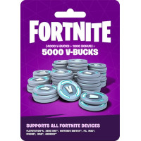 Fortnite 5000 V-Bucks Gift Card