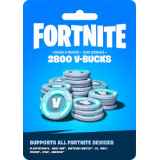 Fortnite 2800 V-Bucks Gift Card