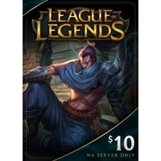 League of Legends $10 USD Gift Card