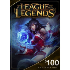 League of Legends $100 USD Gift Card