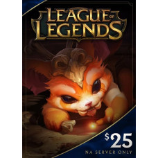 League of Legends $25 USD Gift Card